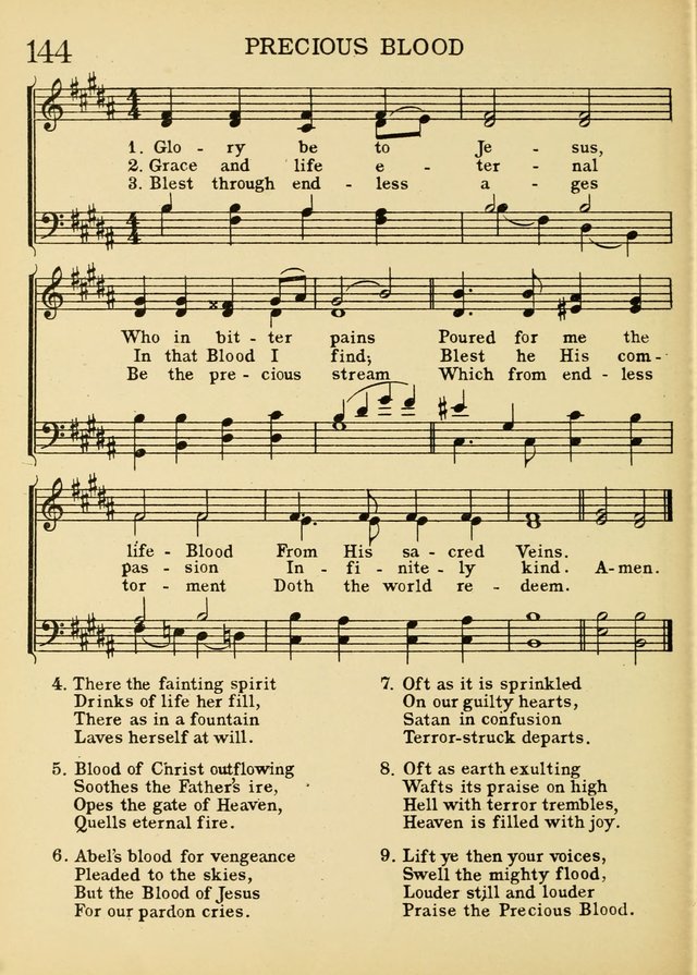 A Treasury of Catholic Song: comprising some two hundred hymns from Catholic soruces old and new page 180