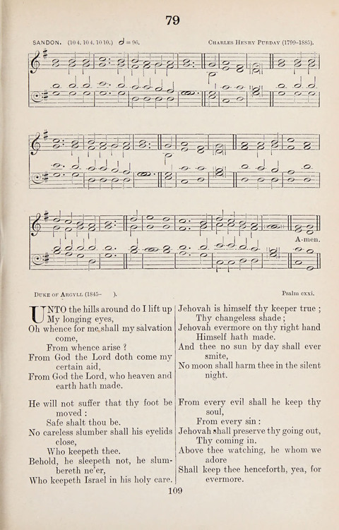 The University Hymn Book page 108