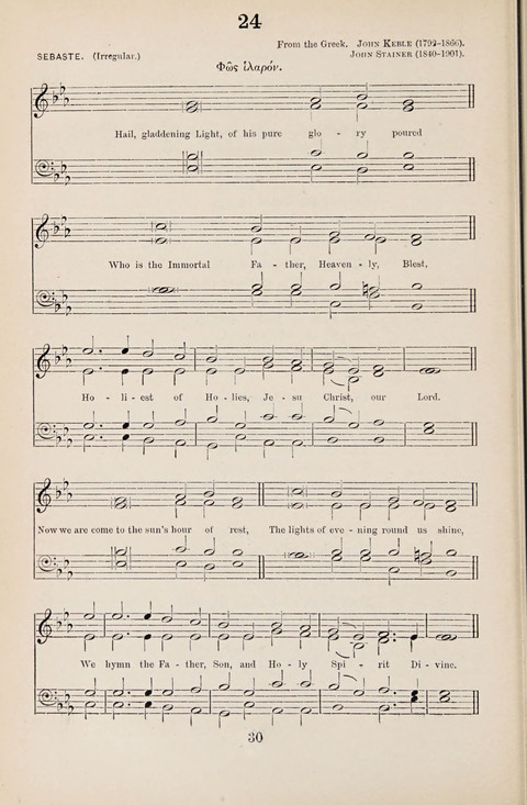 The University Hymn Book page 29