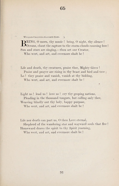 The University Hymn Book page 92
