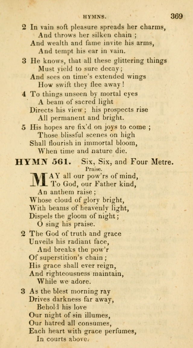 The Universalist Hymn-Book: a new collection of psalms and hymns, for the use of Universalist Societies (Stereotype ed.) page 369