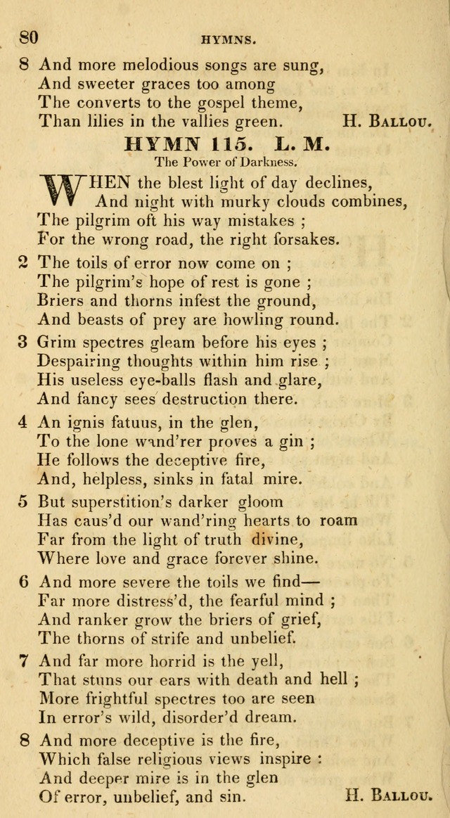 The Universalist Hymn-Book: a new collection of psalms and hymns, for the use of Universalist Societies (Stereotype ed.) page 80