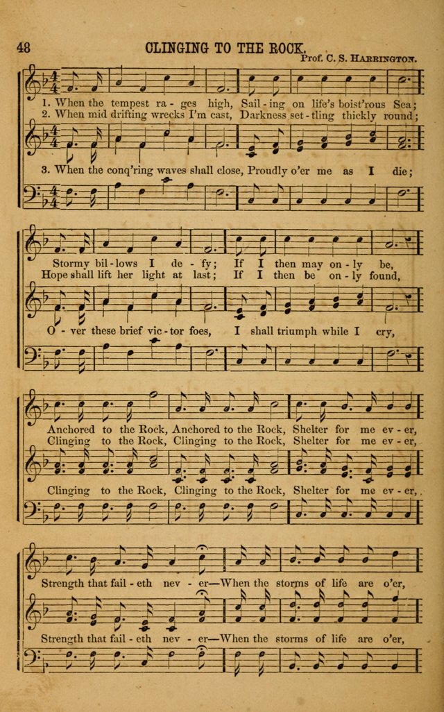 Vestry Chimes: a choice collection of sacred music, adapted to all occasions of social and family worship page 48