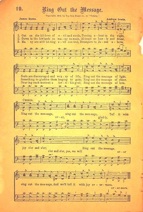 Victory: for Christian work and worship page 20