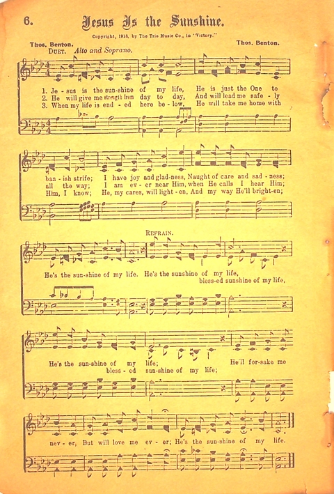 Victory: for Christian work and worship page 6
