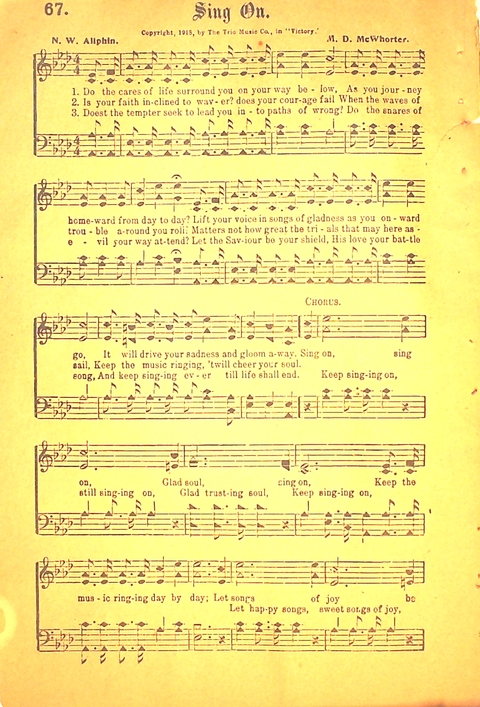Victory: for Christian work and worship page 74