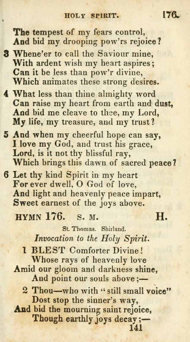 Village hymns for social worship, selected and original: designed as a supplement to Dr. Watts
