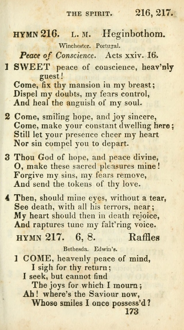 Village hymns for social worship, selected and original: designed as a supplement to Dr. Watts