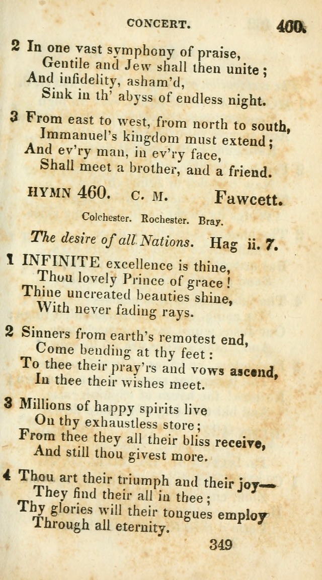 Village hymns for social worship, selected and original: designed as a supplement to Dr. Watts