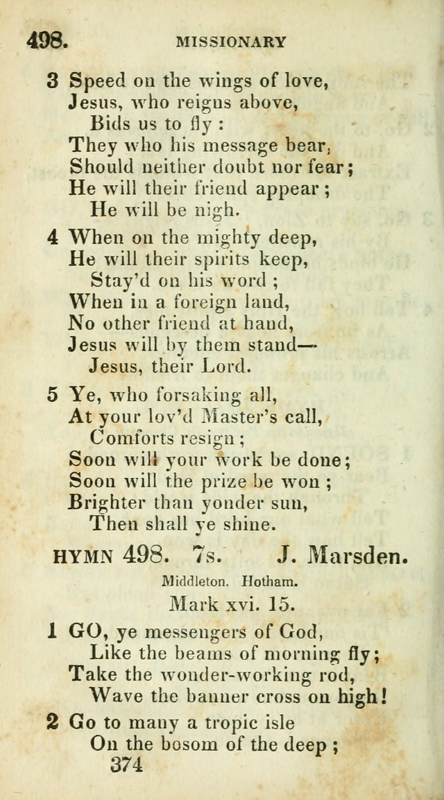 Village hymns for social worship, selected and original: designed as a supplement to Dr. Watts