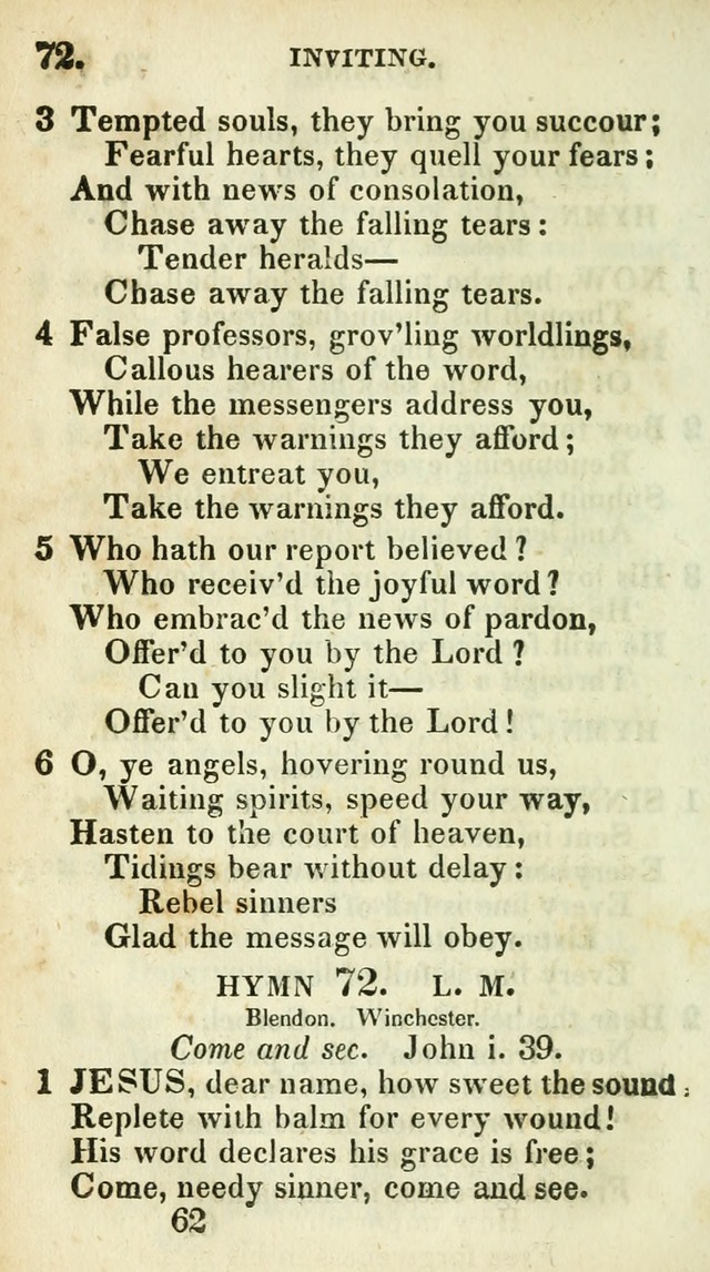 Village hymns for social worship, selected and original: designed as a supplement to Dr. Watts