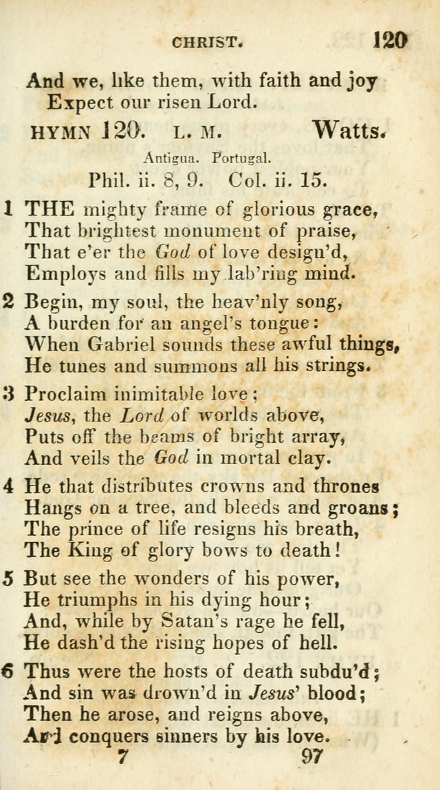 Village hymns for social worship, selected and original: designed as a supplement to Dr. Watts