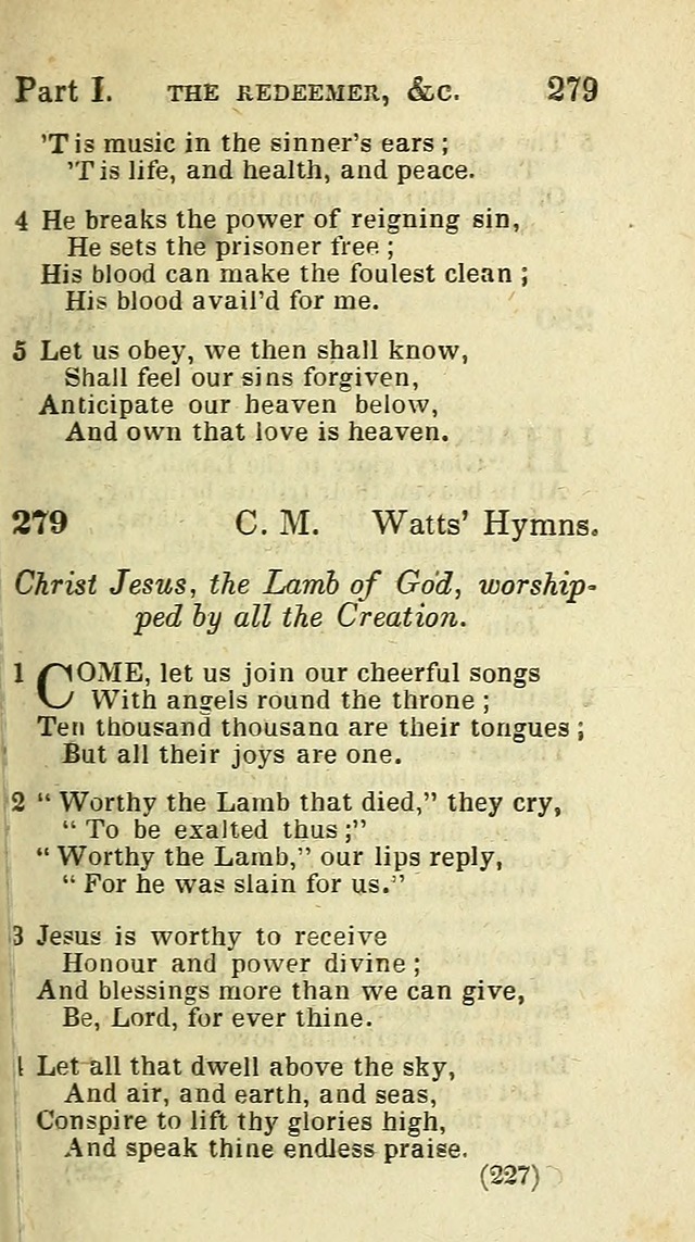 The Virginia Selection of Psalms and Hymns and Spiritual Songs: from the most approved authors; adapted to the various occasions of public and social meetings (New Ed. Enl. and Imp.) page 227