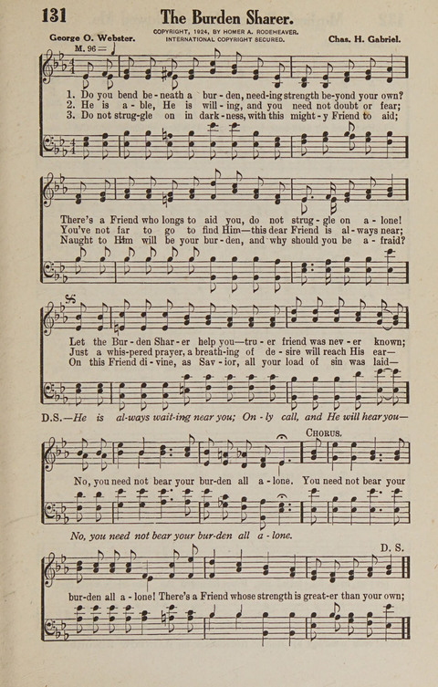 Victorious Service Songs: Rodeheaver