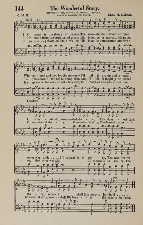 Victorious Service Songs: Rodeheaver