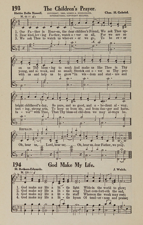 Victorious Service Songs: Rodeheaver