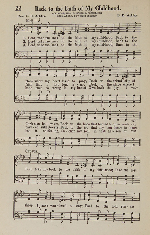 Victorious Service Songs: Rodeheaver