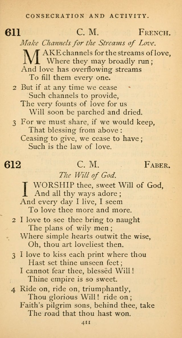 The Voice of Praise: a collection of hymns for the use of the Methodist Church page 411