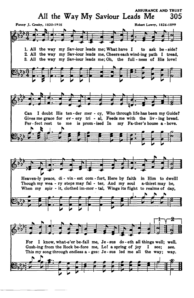 Worship and Service Hymnal: For Church, School, and Home page 261