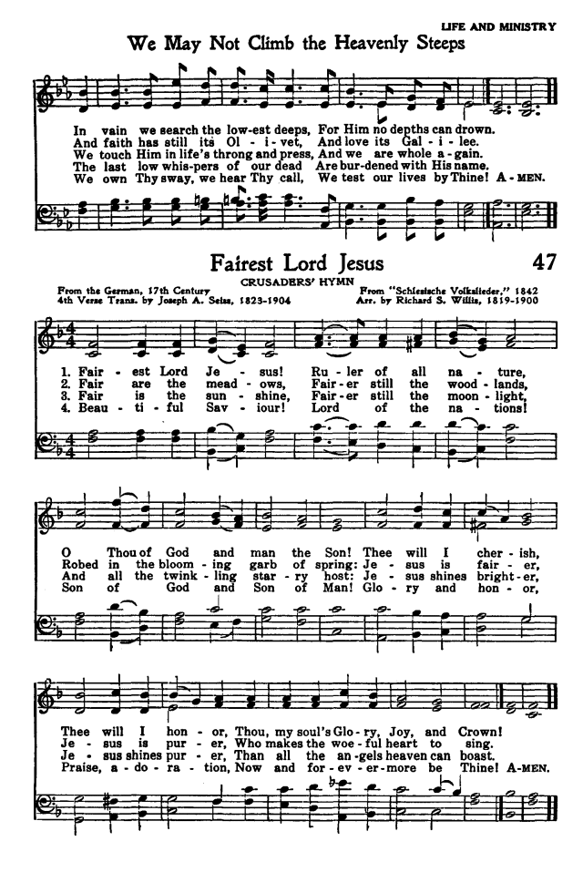 Worship and Service Hymnal: For Church, School, and Home page 43