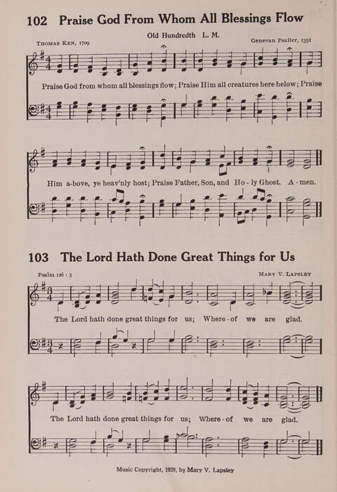 Worship and Conduct Songs: for beginners and primaries page 68