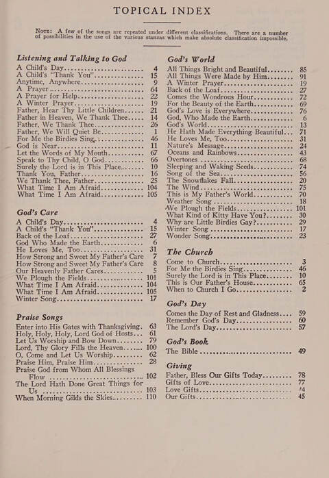 Worship and Conduct Songs: for beginners and primaries page 81