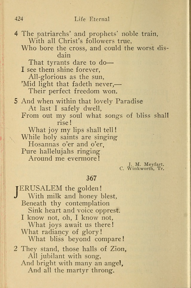 Wartburg Hymnal: for church, school and home page 424
