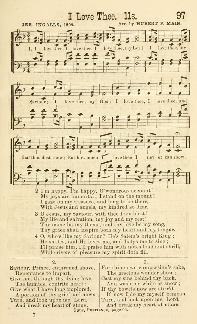 Winnowed Hymns: a collection of sacred songs, especially adapted for revivals, prayer and camp meetings page 100