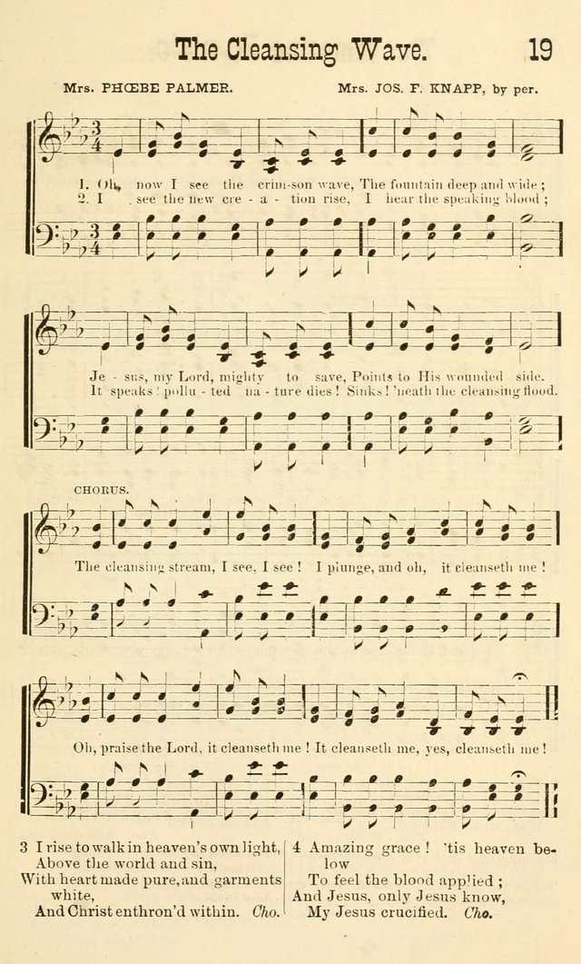 Winnowed Hymns: a collection of sacred songs, especially adapted for revivals, prayer and camp meetings page 22