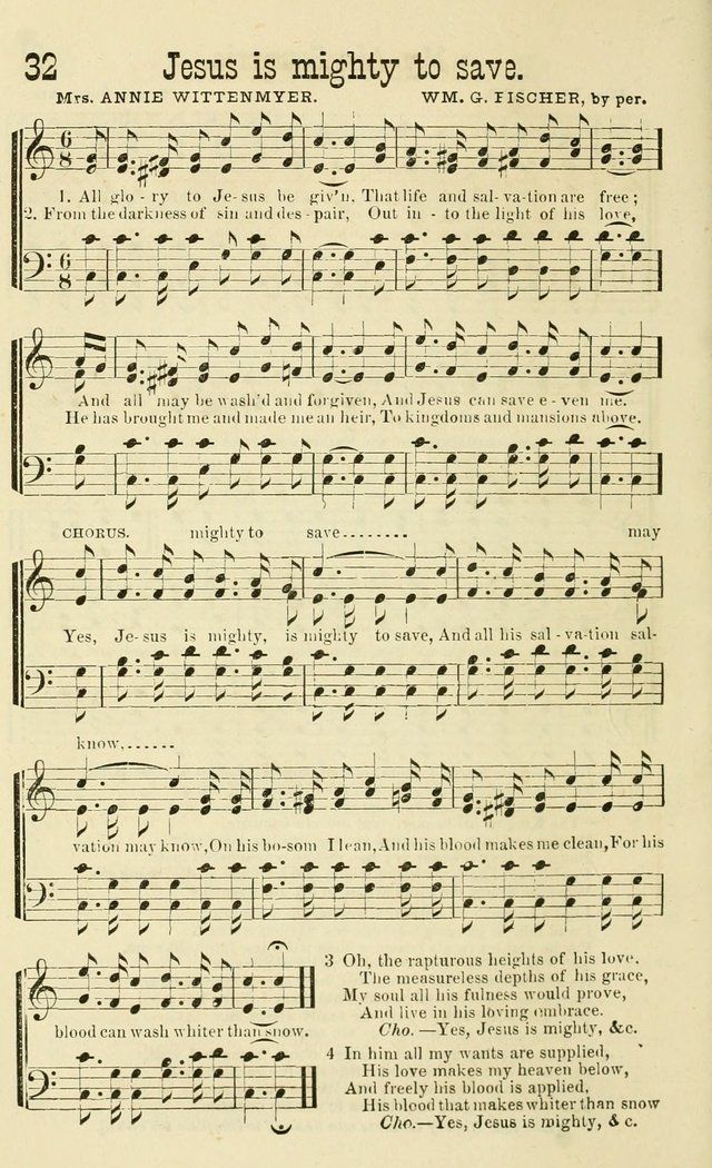 Winnowed Hymns: a collection of sacred songs, especially adapted for revivals, prayer and camp meetings page 35