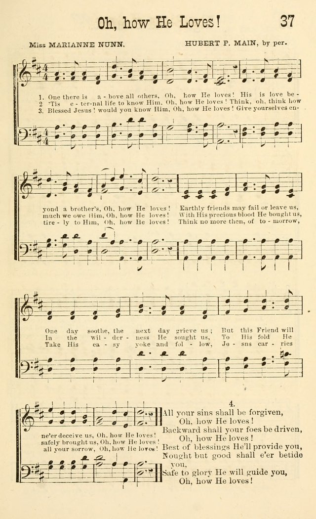 Winnowed Hymns: a collection of sacred songs, especially adapted for revivals, prayer and camp meetings page 40