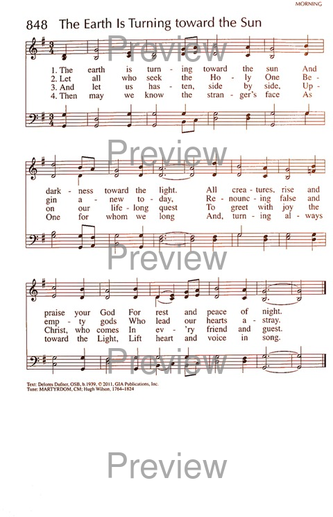 Worship (4th ed.) page 1189