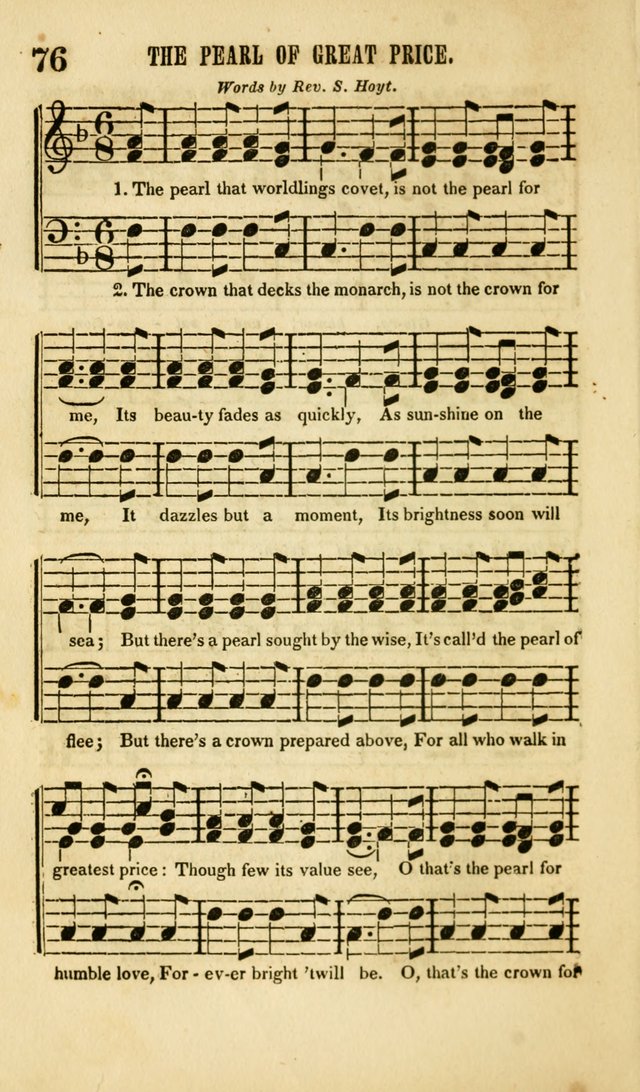 The Wesleyan Psalmist, or Songs of Canaan: a collection of hymns and tunes designed to be used at camp-meetings, and at class and prayer meetings, and other occasions of social devotion page 83