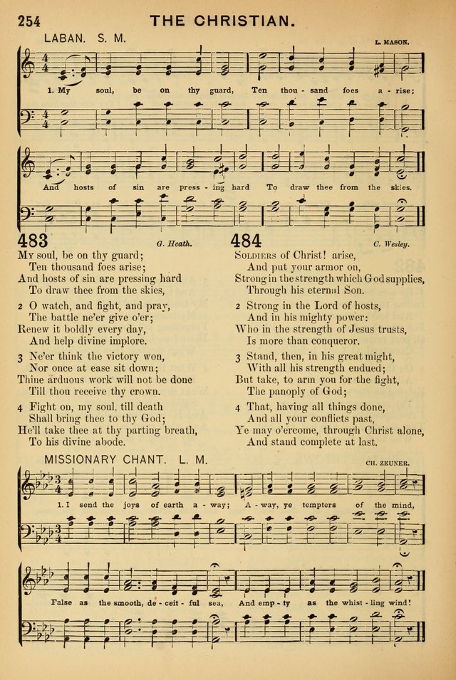 Worship in Song: a selection of hymns and tunes for the Service of the Sanctuary  page 254