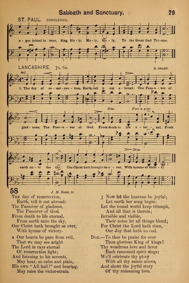 Worship in Song: a selection of hymns and tunes for the Service of the Sanctuary  page 29