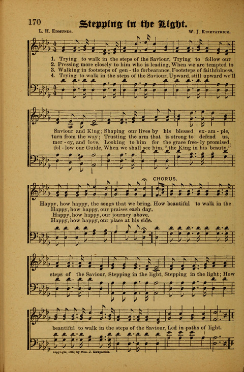 Winning Songs: for use in meetings for Christian worship or work page 170