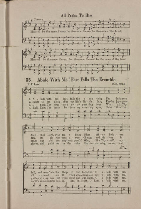 Wonderful Songs: A Collection of Familiar Hymns Designed for Evangelistic Work, For Use in Tents, Etc. page 51