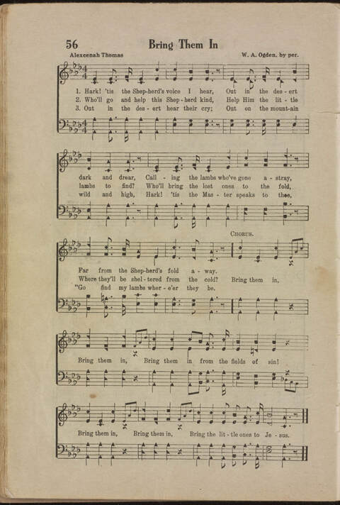 Wonderful Songs: A Collection of Familiar Hymns Designed for Evangelistic Work, For Use in Tents, Etc. page 52