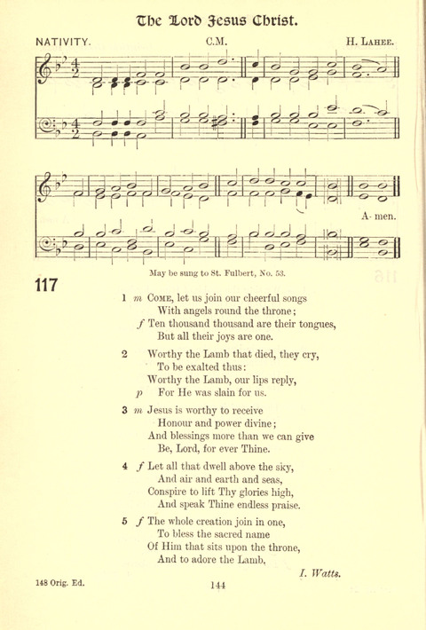 Worship Song: with accompanying tunes page 144