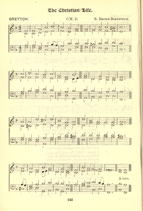 Worship Song: with accompanying tunes page 242