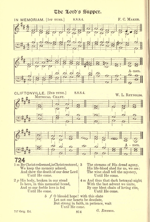 Worship Song: with accompanying tunes page 814