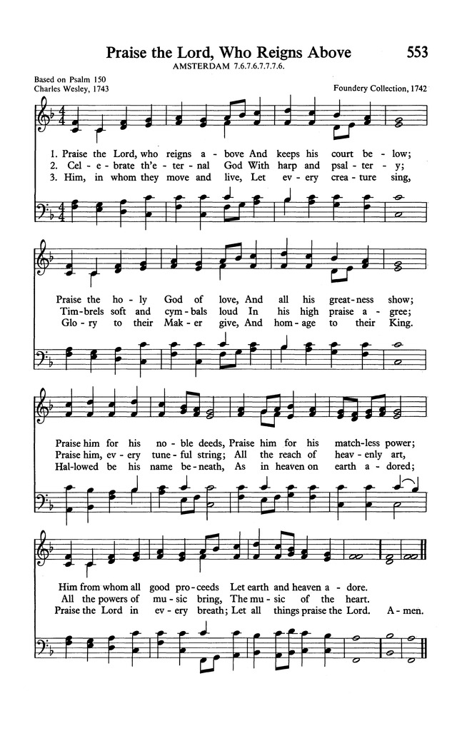 The Worshipbook: Services and Hymns page 553