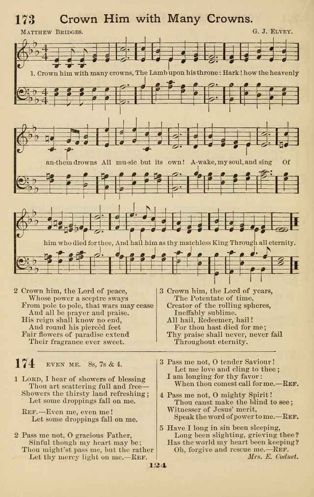 Westminster Sabbath School Hymnal, a collection of hymns and tunes for use in sabbath-schools and social meetings page 125