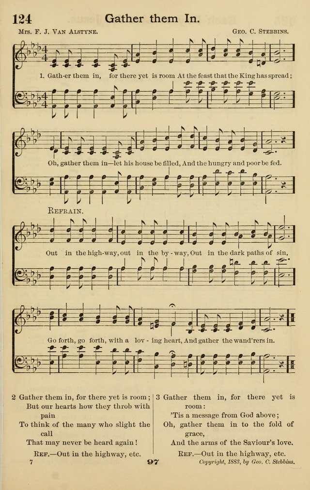 Westminster Sabbath School Hymnal, a collection of hymns and tunes for use in sabbath-schools and social meetings page 98