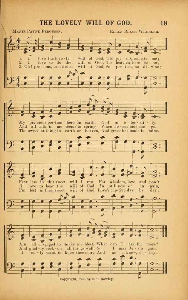 White Wings: for the use of churches, Sunday schools, Y.P.S.C.E., and all kinds of religious services page 18