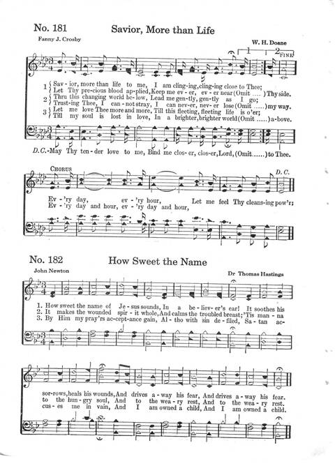 World Wide Church Songs: carefully selected songs, both old and new, for every church need page 130