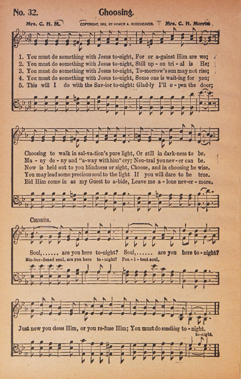 World Wide Revival Songs: for the Church, Sunday School and Evangelistic Meetings page 32