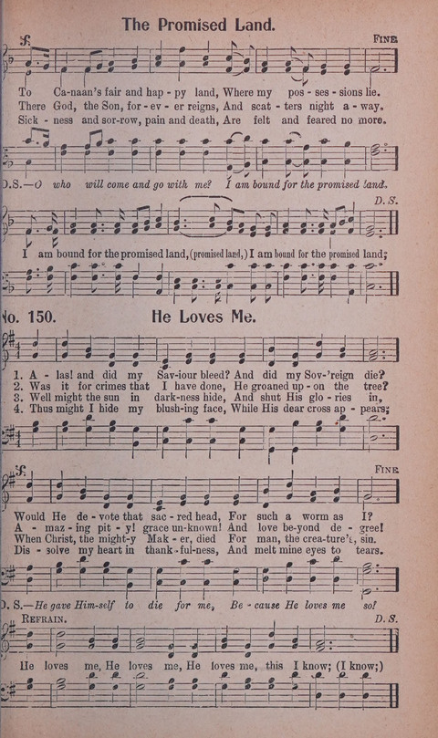 World Wide Revival Songs No. 2: for the Church, Sunday school and Evangelistic Campains page 149