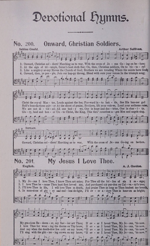 World Wide Revival Songs No. 2: for the Church, Sunday school and Evangelistic Campains page 200