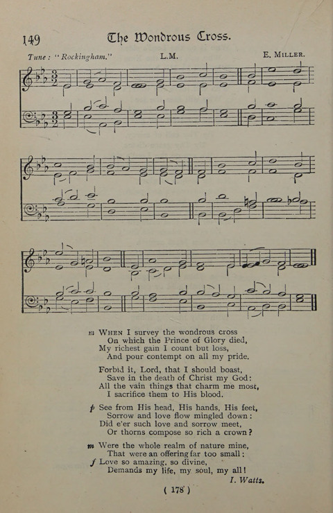 The Y.M.C.A. Hymnal: specially compiled for the use of men page 178